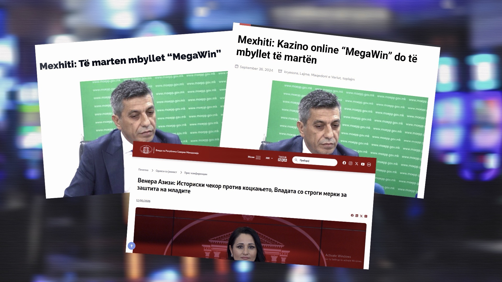 Ligj i ricikluar  propagandë e re   Megawin  mbetet ende i paprekshëm